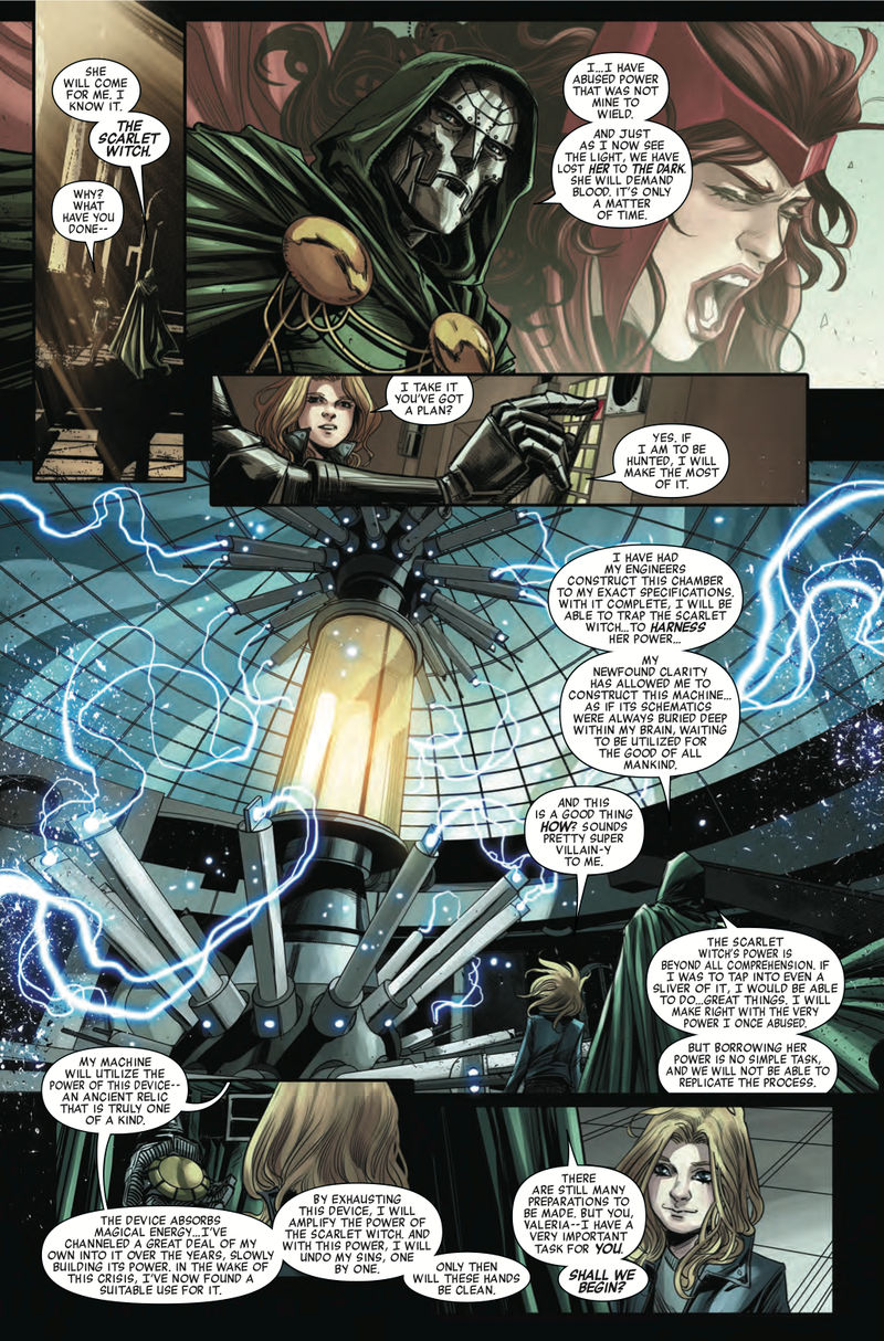 Illustration for article titled Exclusive Marvel preview: Dr. Doom assembles his own team in Avengers World #15